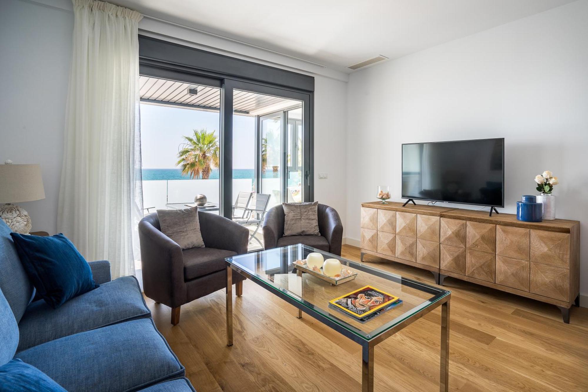マラガGran Vivienda De Lujo Frente Al Marアパートメント エクステリア 写真