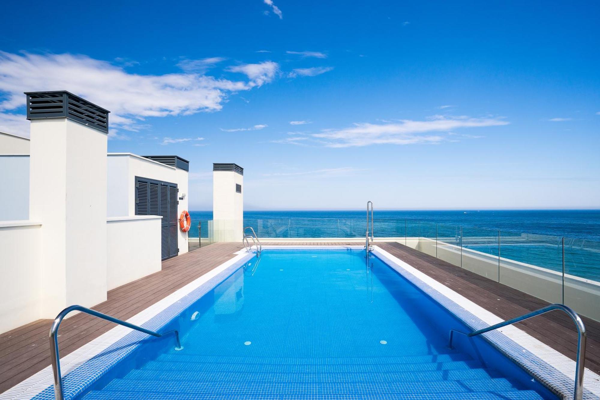 マラガGran Vivienda De Lujo Frente Al Marアパートメント エクステリア 写真